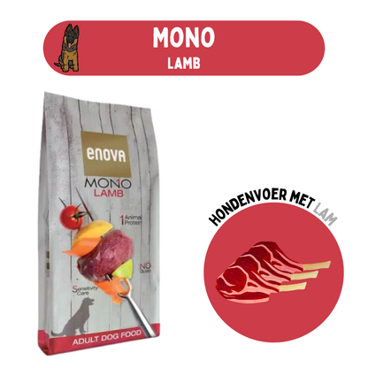 Hondenvoer abonnement - 12kg Mono Lamb