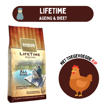 Hondenvoer abonnement - 12kg Lifetime Ageing & Dieet
