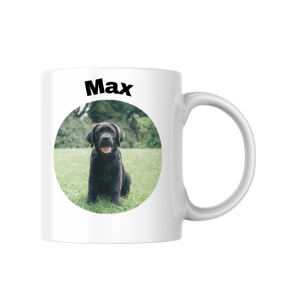 Gepersonaliseerde Mok met Eigen Hond – Foto en Naam