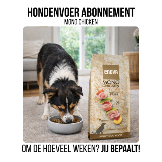 Hondenvoer abonnement - Mono Chicken