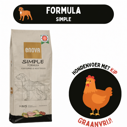 Hondenvoer abonnement - 12kg Formula Simple