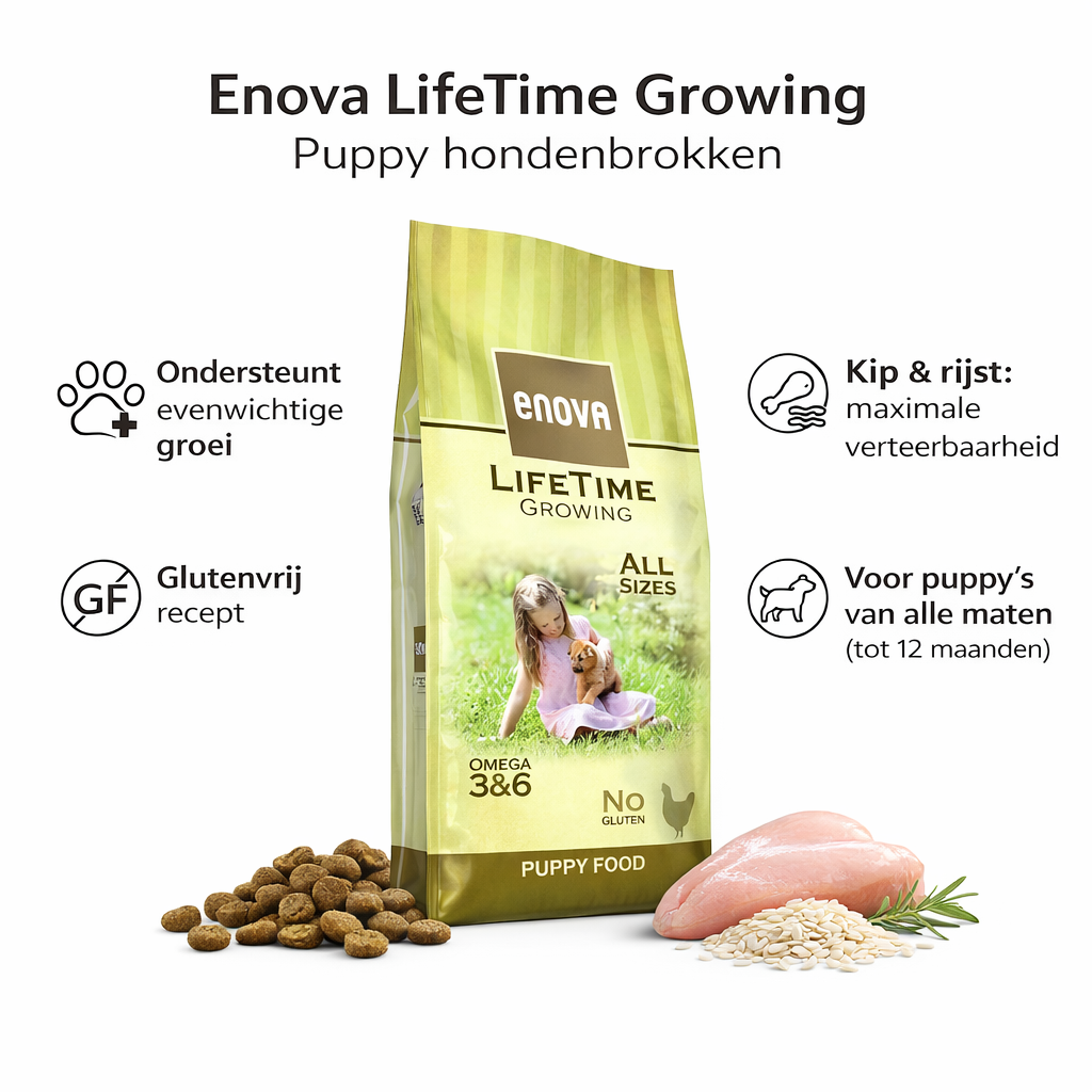 Hondenvoer abonnement - 12kg Lifetime Growing
