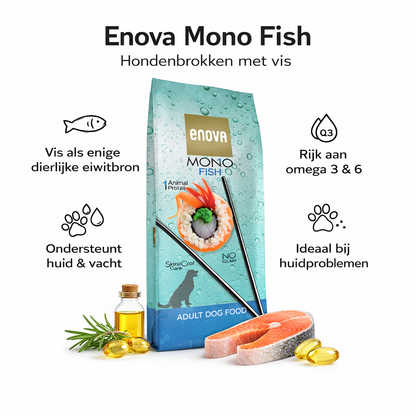 Enova hondenvoer - Mono Fish